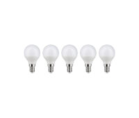 PAULMANN LED-Lampe E14 P45 5,5W 2700K weiß 287.83 470lm F mattiert 360° AC
