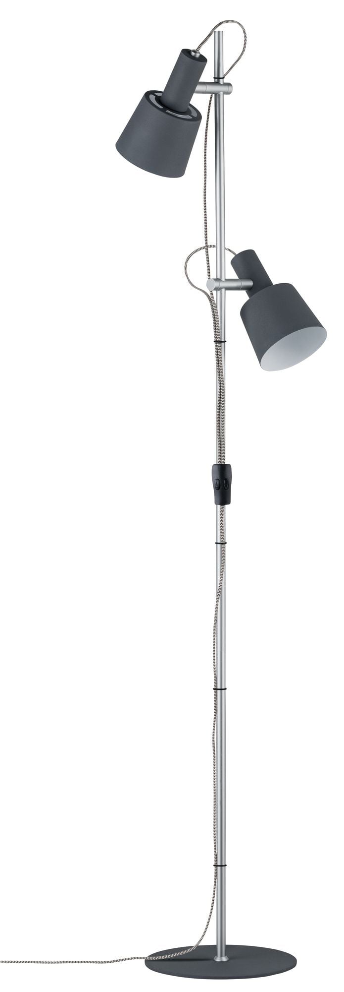 Paulmann PAULMANN Stehleuchte 2x20W HV E14 direkt Haldar 796.90 mit Schalt chr
