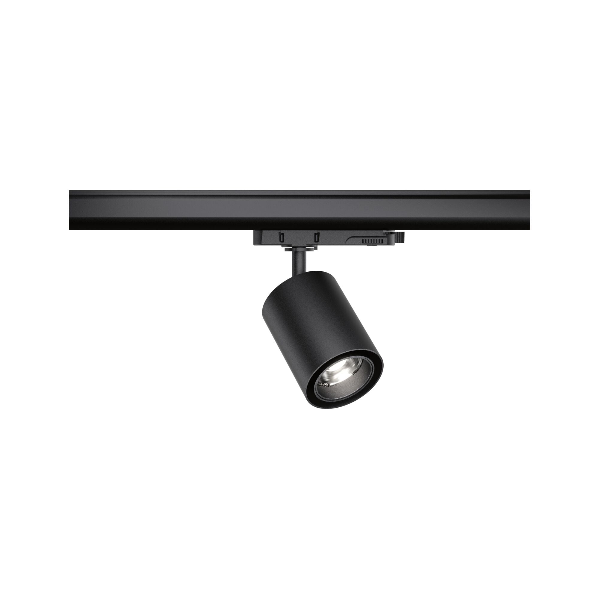 Paulmann PAULMANN LED-Schienenstrahler 10W 1LED Kratos 965.69 schwarz 3000K weiß 1000lm schwarz matt