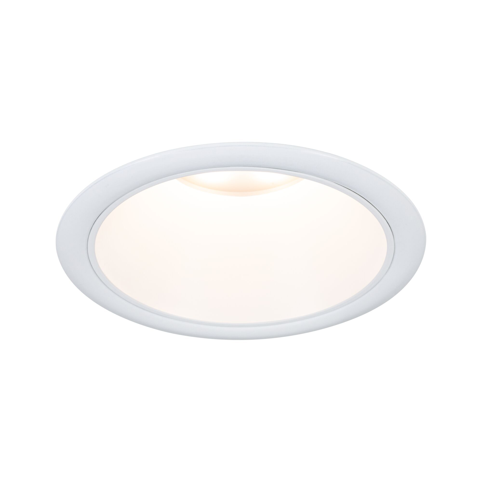 Paulmann PAULMANN LED-Einbaustrahler 6W 1LED weiß 948.72 2700K weiß 470lm weiß matt RF:matt Aluminium
