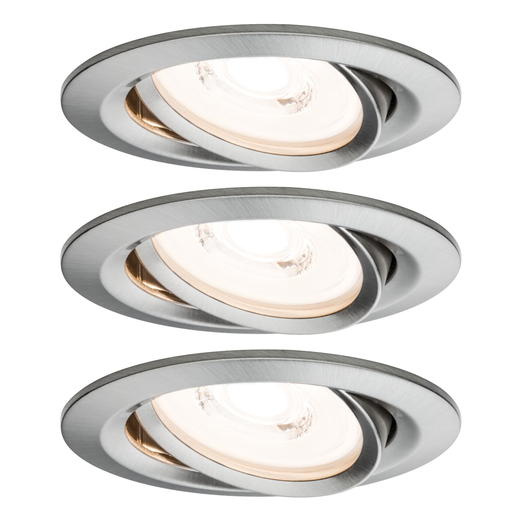 Paulmann PAULMANN LED-Einbaustrahler 7W DALI dimmbar Coin 939.44 1LED eisen 2700K weiß 463lm