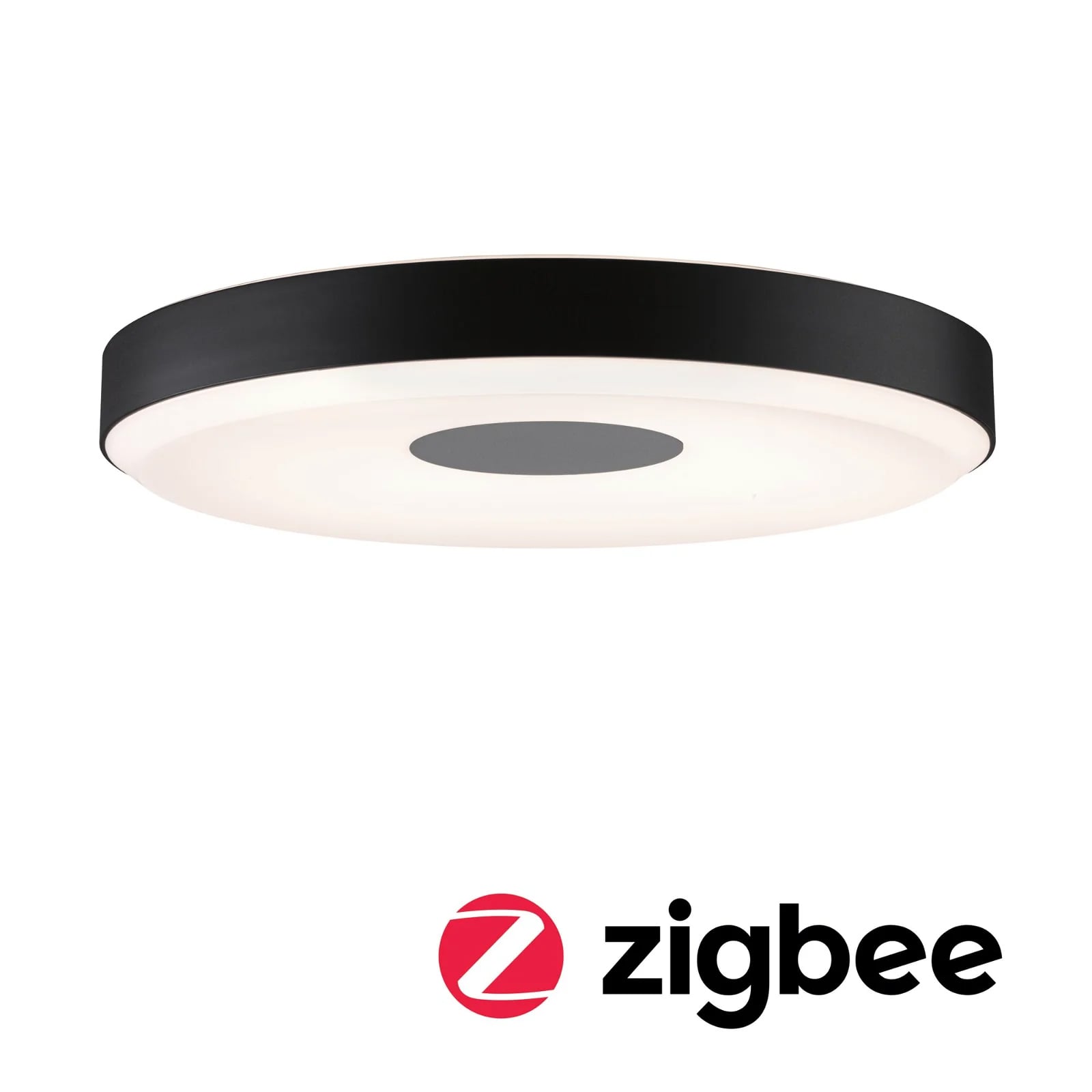 Paulmann PAULMANN LED-Deckenanbauleuchte 25W schwarz Puric Pane 797.78 2700K 1100lm