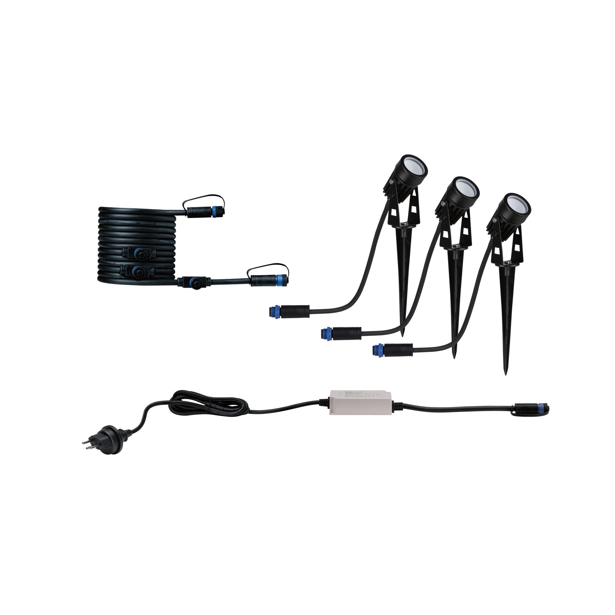 Paulmann PAULMANN LED-Wegeleuchte 13W IP65 3000K 946.92 150lm schwarz Aluminium