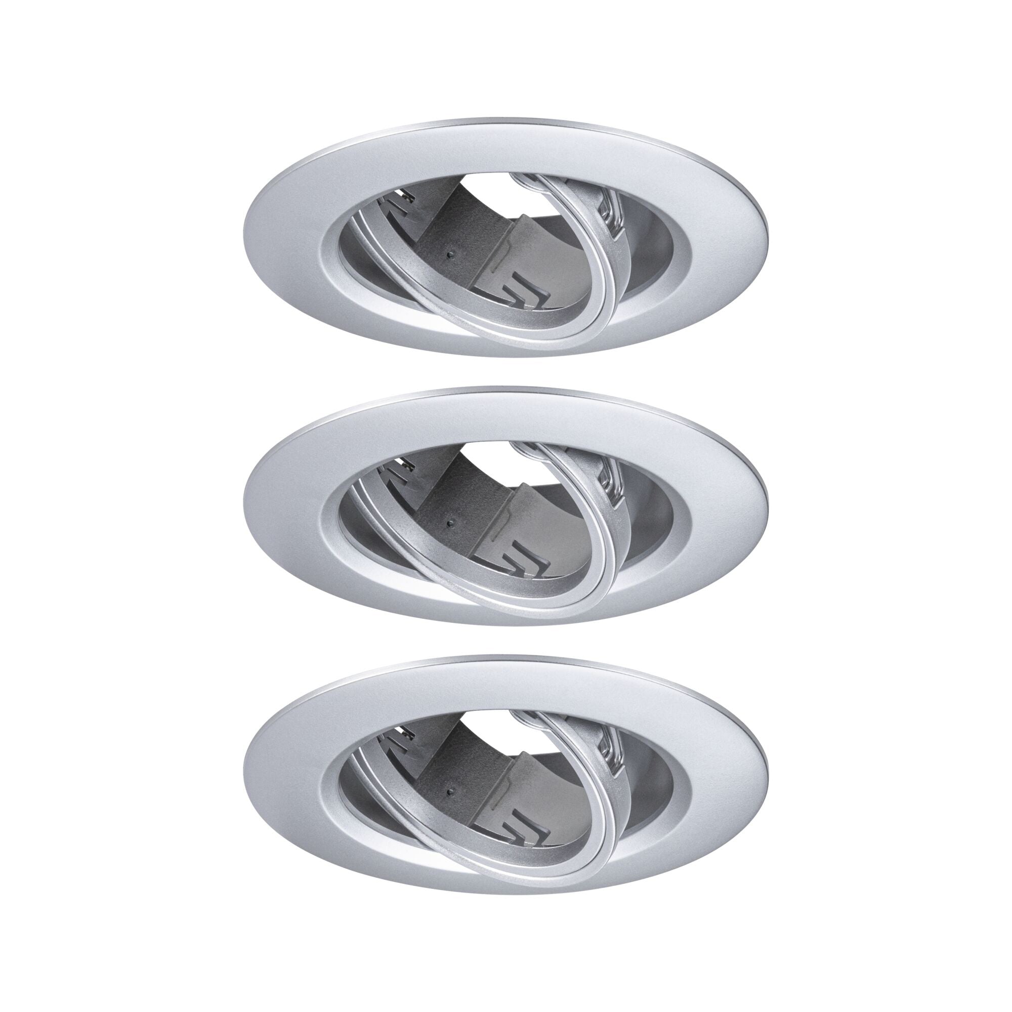 Paulmann PAULMANN LED-Einbaustrahler 3x10W 3LEDs 921.10 chr GU10 chr matt Kunststoff IP23