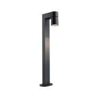PAULMANN LED-Pollerleuchte 9,5W IP44 Aluminium Kimu 948.22 3000K 500lm anthrazit Gl_tr