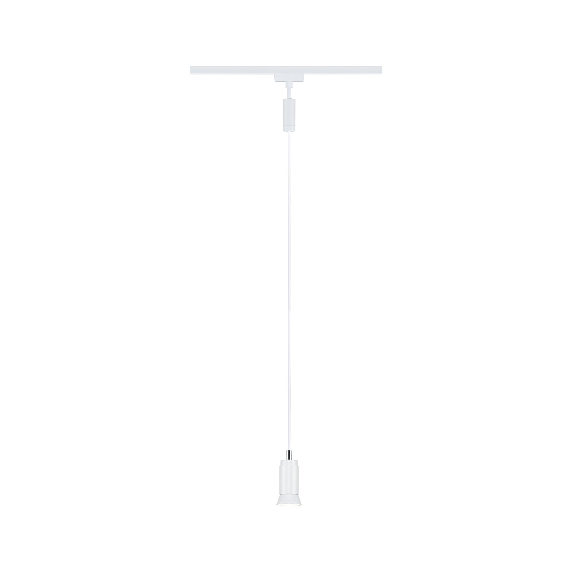Paulmann PAULMANN LED-Pendelleuchte 1LED weiß GU10 Runa 956.23 sym IP20
