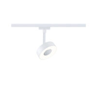 PAULMANN LED-Schienenstrahler 5W 1LED weiß Circle 948.91 3000K weiß 180lm weiß matt Aluminium