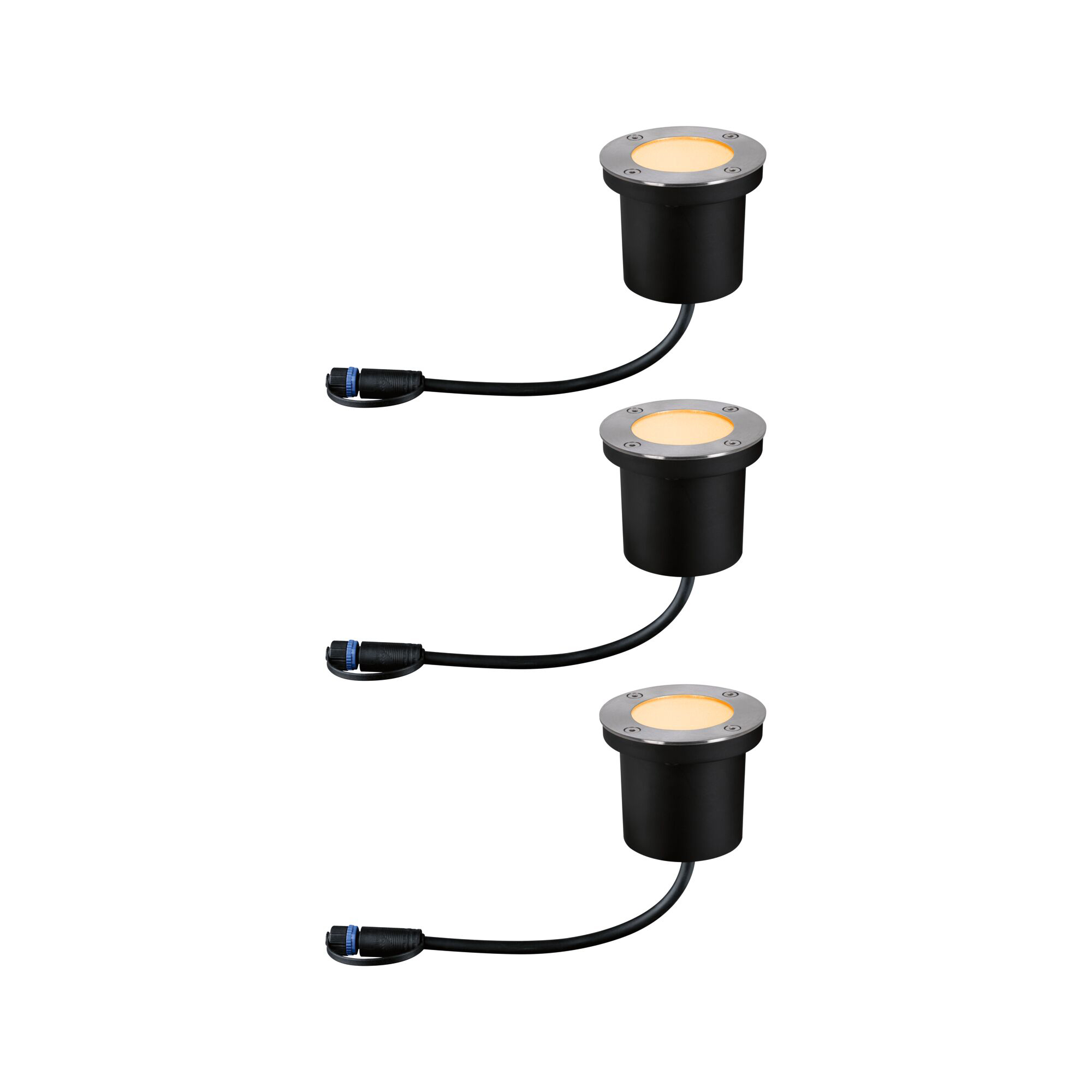 Paulmann PAULMANN LED-Bodeneinbauleuchte 16W rgbw 947.17 2200K 180lm 220-240V IP67 Konverter