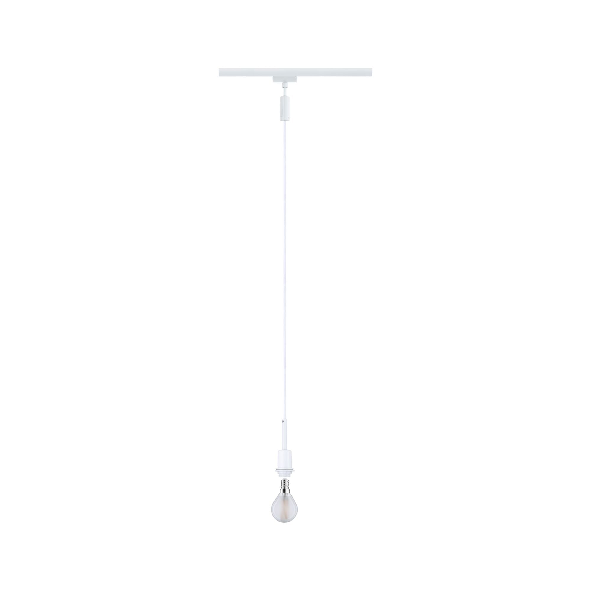 Paulmann PAULMANN LED-Pendelleuchte 1LED weiß E14 DecoSystems 948.86 sym IP20