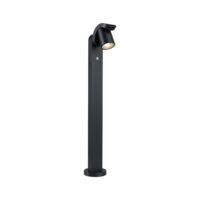 PAULMANN LED-Pollerleuchte 12,5W IP44 Cuff 948.31 3000K 700lm anthrazit Aluminium Gl_tr