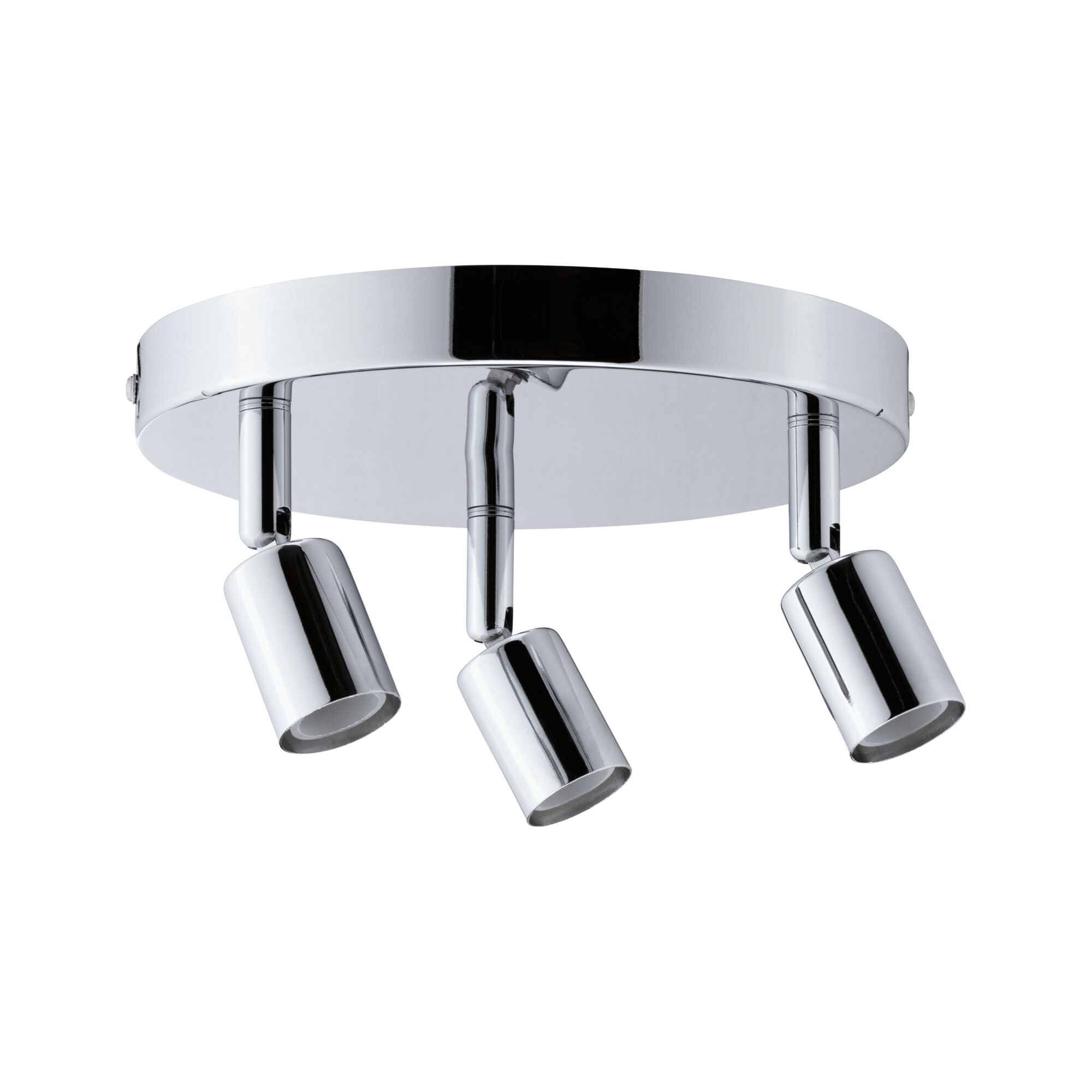 Paulmann PAULMANN LED-Anbaustrahler 10W 3LEDs chr Carolina 667.47 GU10 chr matt Aluminium IP44