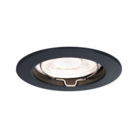 PAULMANN LED-Einbaustrahler 3x3,3W 3LEDs 953.76 anthrazit 2700K weiß GU4 anthrazit Aluminium IP44