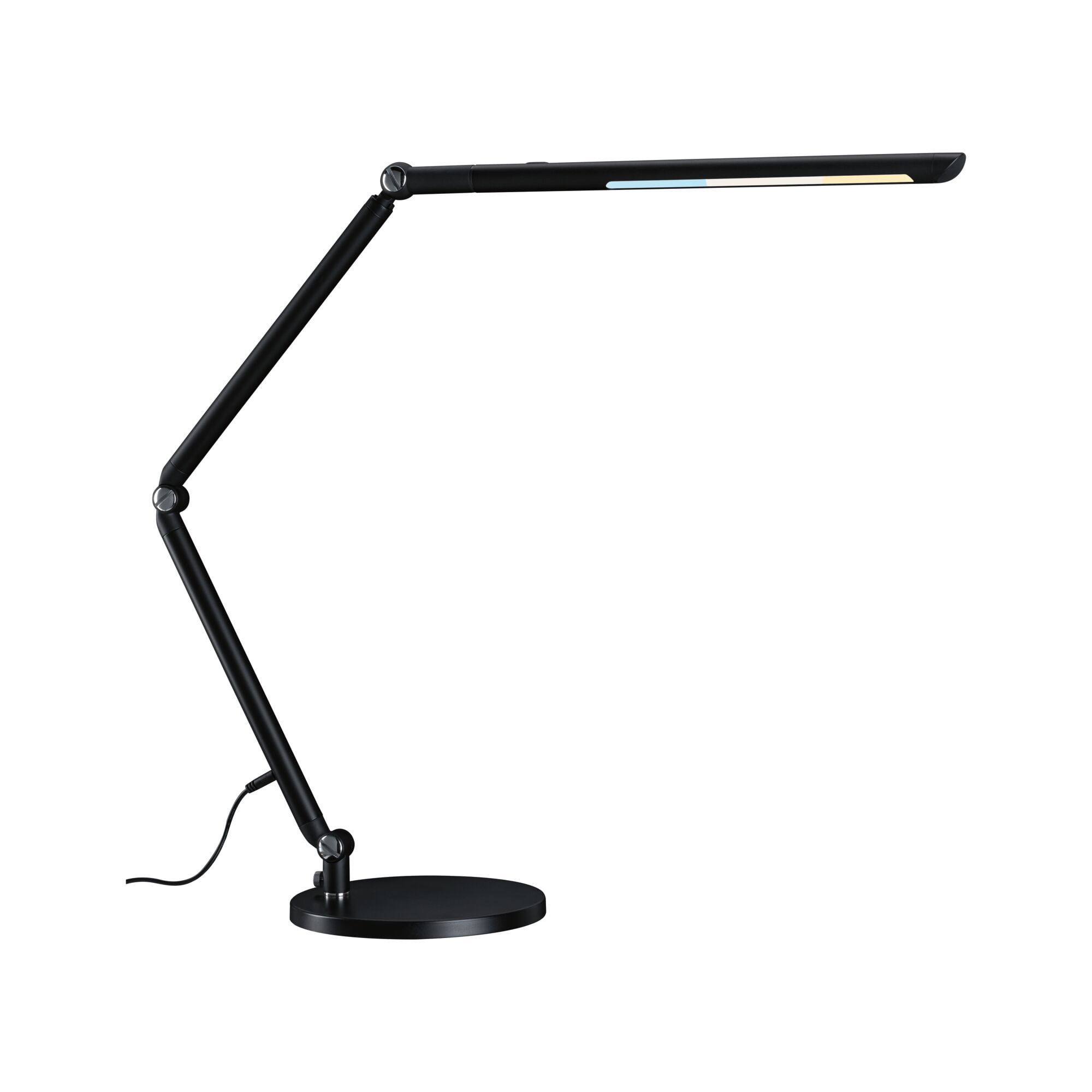 Paulmann PAULMANN LED-Schreibtisch 9,5W 6500K schwarz FlexBar 789.12 700lm mit Schalt mit LM