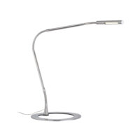 PAULMANN LED-Schreibtisch 3W 7000K 240lm Plaza 749.95 Konverter grau mit Schalt mit LM