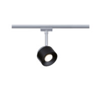 PAULMANN LED-Schienenstrahler 7,4W 1LED Pane 953.74 schwarz 2700K weiß 400lm schwarz matt Aluminium