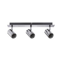 PAULMANN Deckenanbauleuchte 3x10W HV chr Rondo 666.80