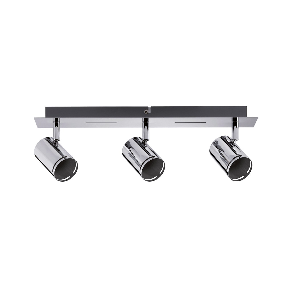 Paulmann PAULMANN Deckenanbauleuchte 3x10W HV chr Rondo 666.80
