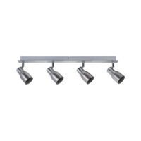 PAULMANN Deckenanbauleuchte 4x10W HV Ni Meli 666.89