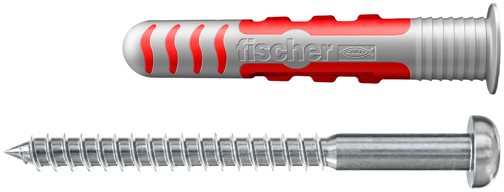 FISCHER Universaldübel Ø8x48mm Kunststoff Nylon DuoSeal 8 x 48 S PH TX A2 mit Schraube