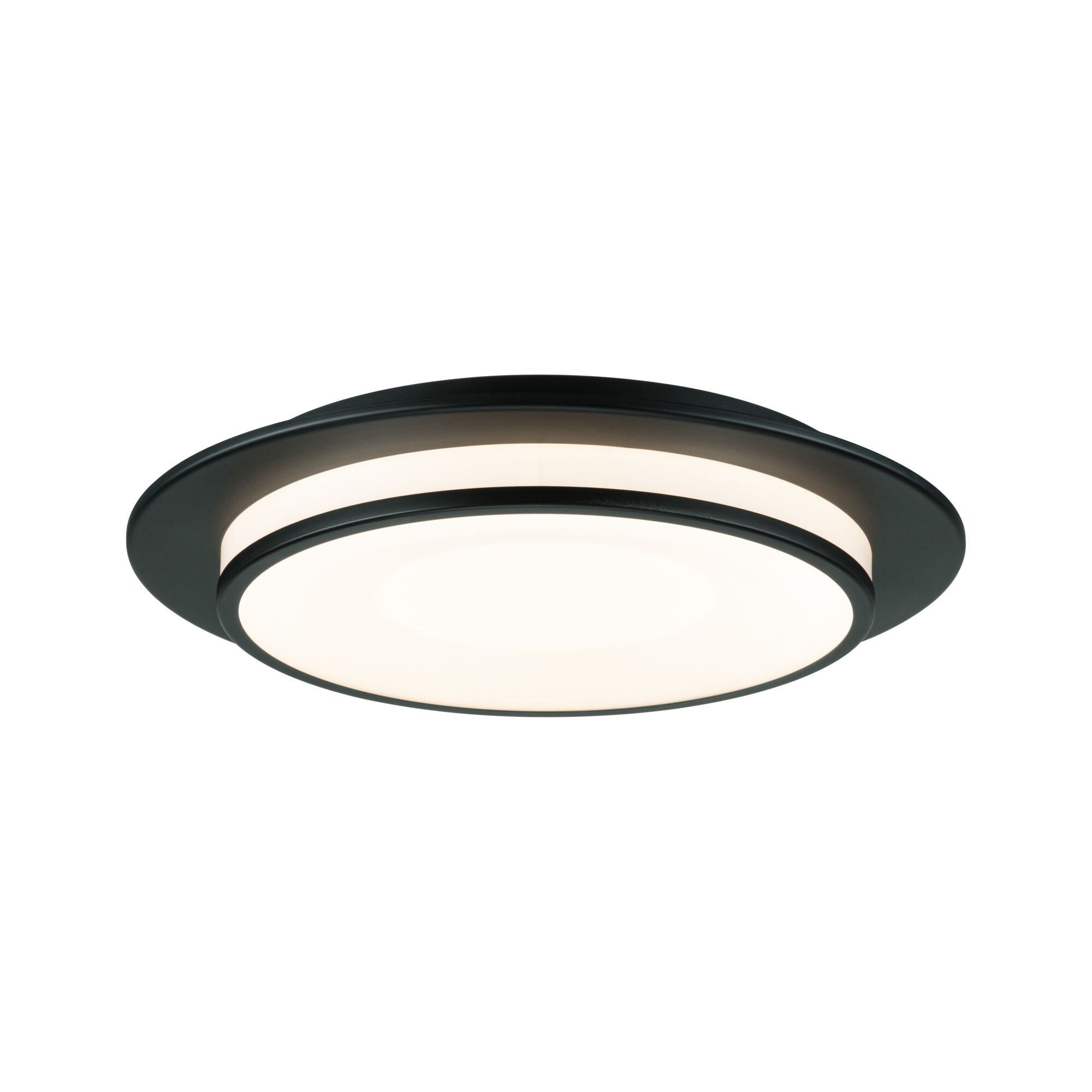 Paulmann PAULMANN LED-Deckenanbauleuchte 18W schwarz Egron 967.85 2700K 750lm