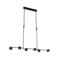 PAULMANN LED-Pendelleuchte 6LEDs 2700K Puric Pane 797.74 400lm Konverter schwarz sym