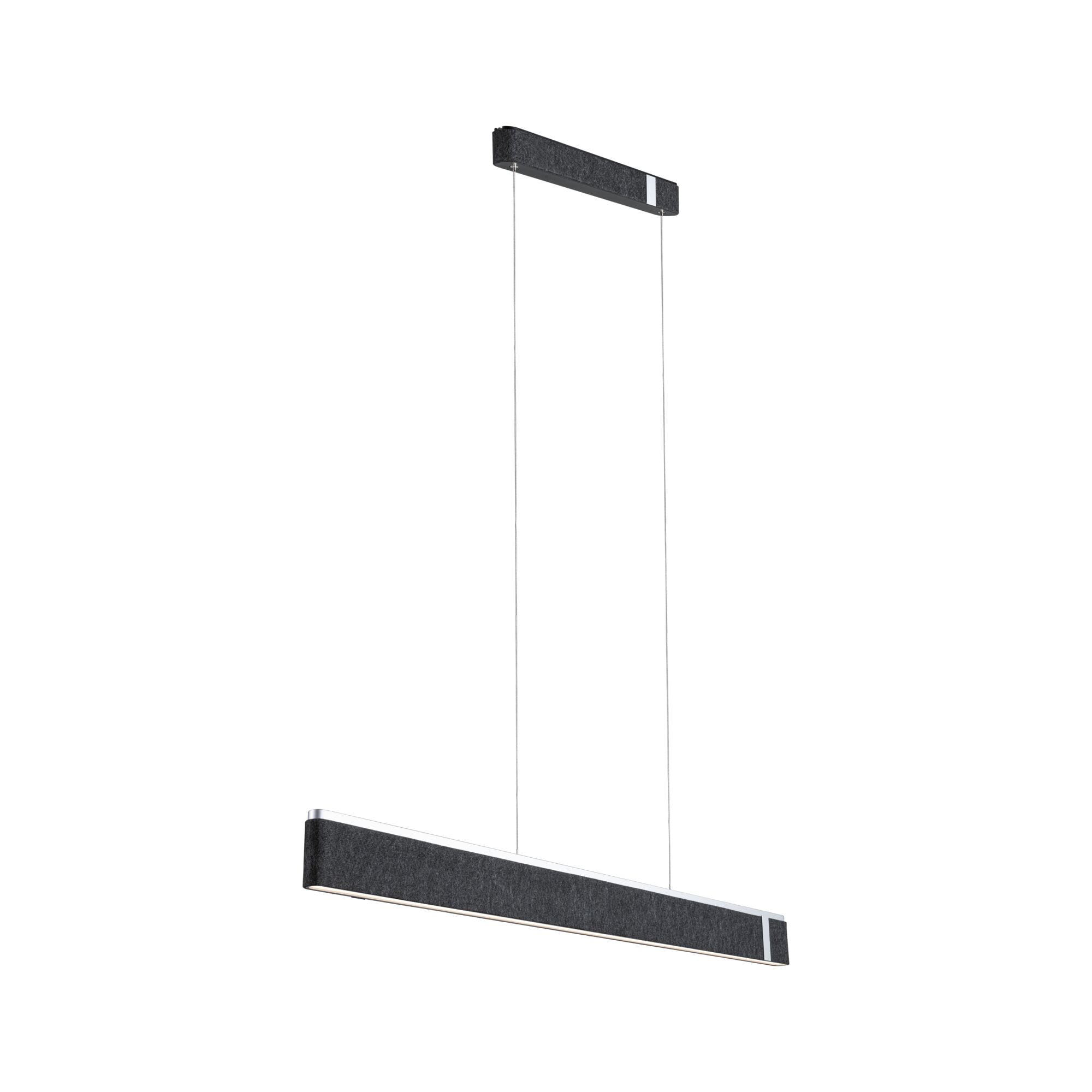 Paulmann PAULMANN LED-Pendelleuchte 1LED 2700K Jagun 799.85 2000lm Konverter anthrazit sym IP20