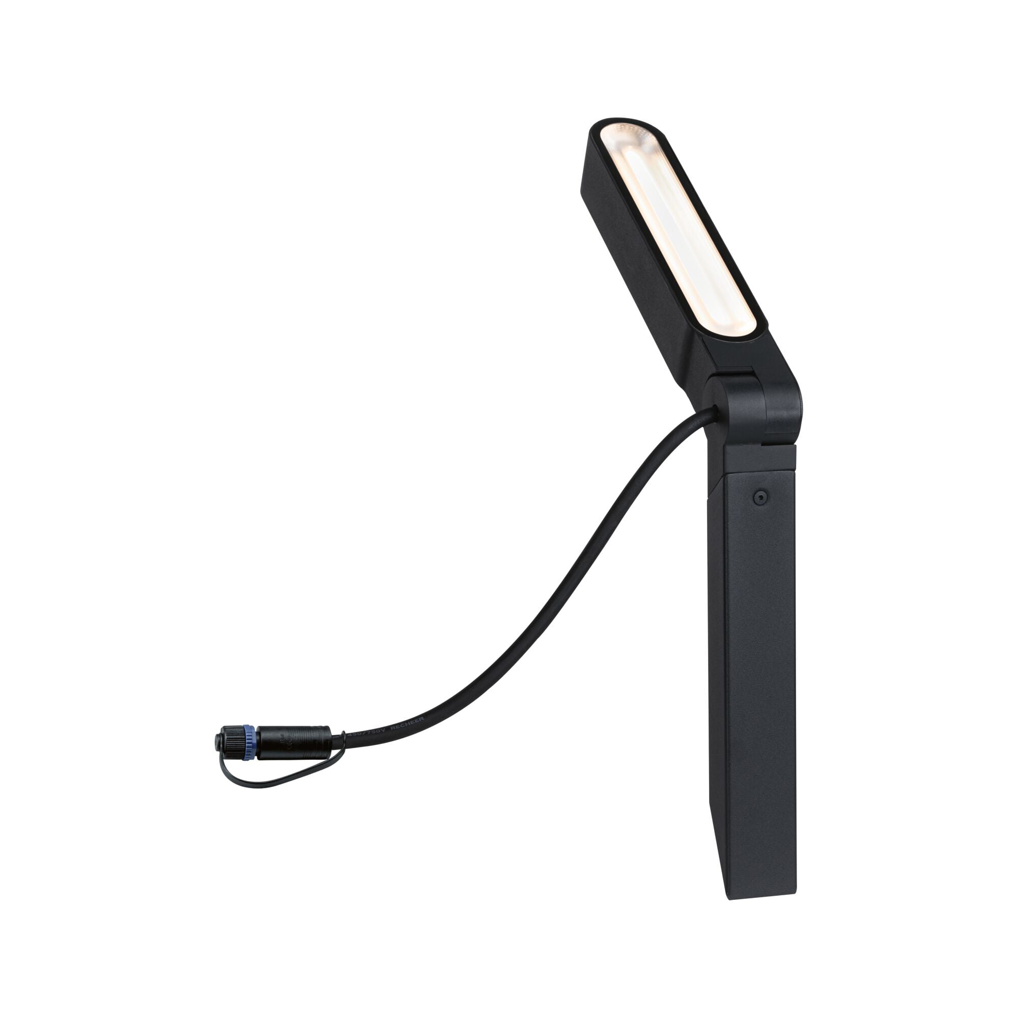 Paulmann PAULMANN LED-Pollerleuchte 7,5W IP65 Aluminium ITO 945.45 3000K 450lm anthrazit Kst_opal
