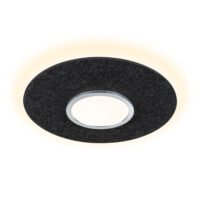 PAULMANN LED-Deckenanbauleuchte 42W anthrazit Tulga 799.96 2700K 1800lm