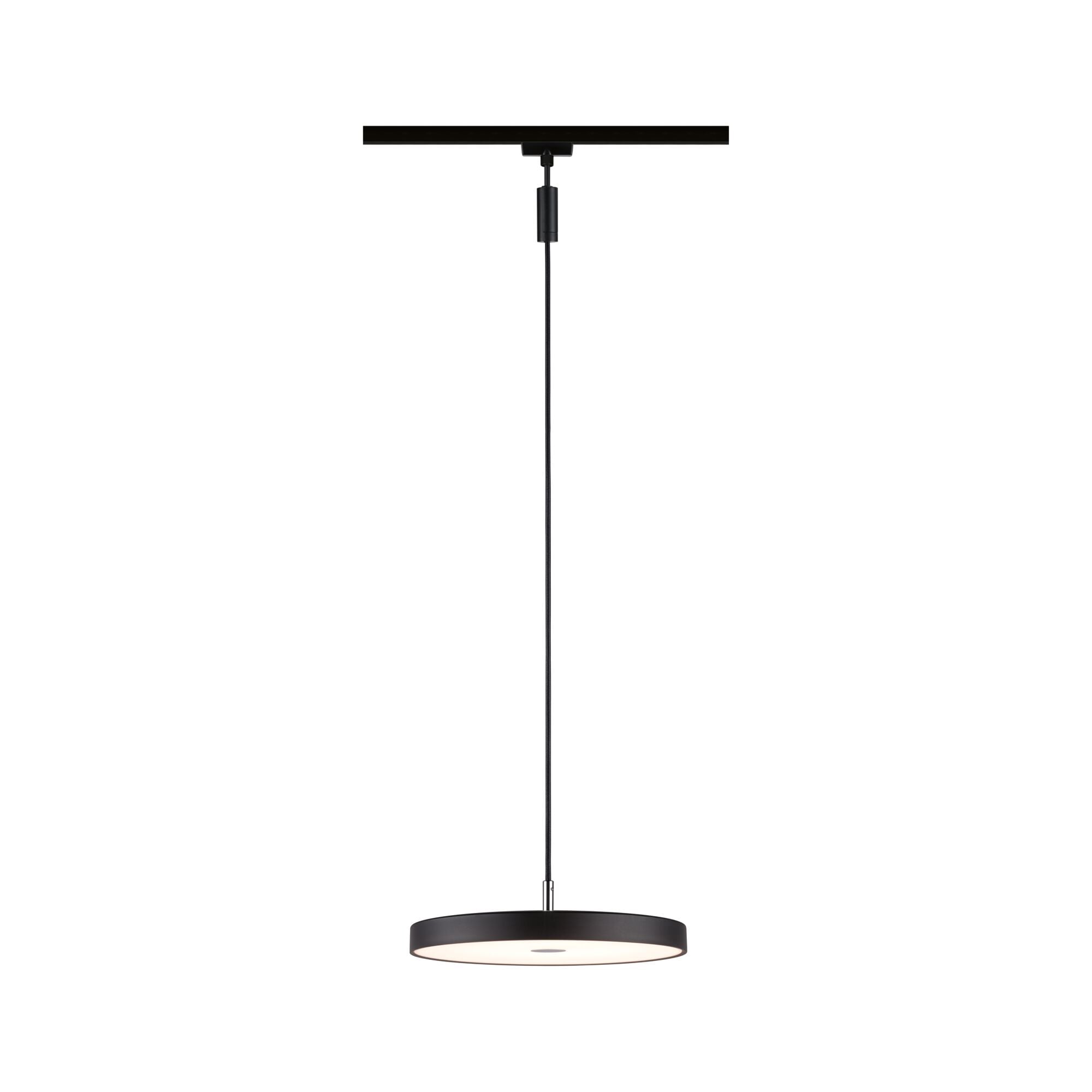 Paulmann PAULMANN LED-Pendelleuchte 1LED 3000K schwarz Hildor 967.92 850lm Konverter sym IP20