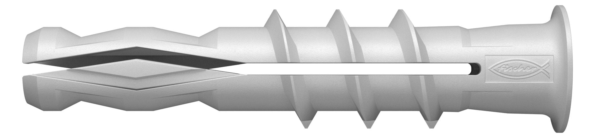 FISCHER Spiraldübel Ø10x62mm Kunststoff Nylon Porenbetondübel FFA 10 80mm Ø5-7mm