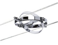 PAULMANN Anbaustrahler 10W NV chr GU5,3 Cardan 941.37 chr matt ST IP20 Seilkl