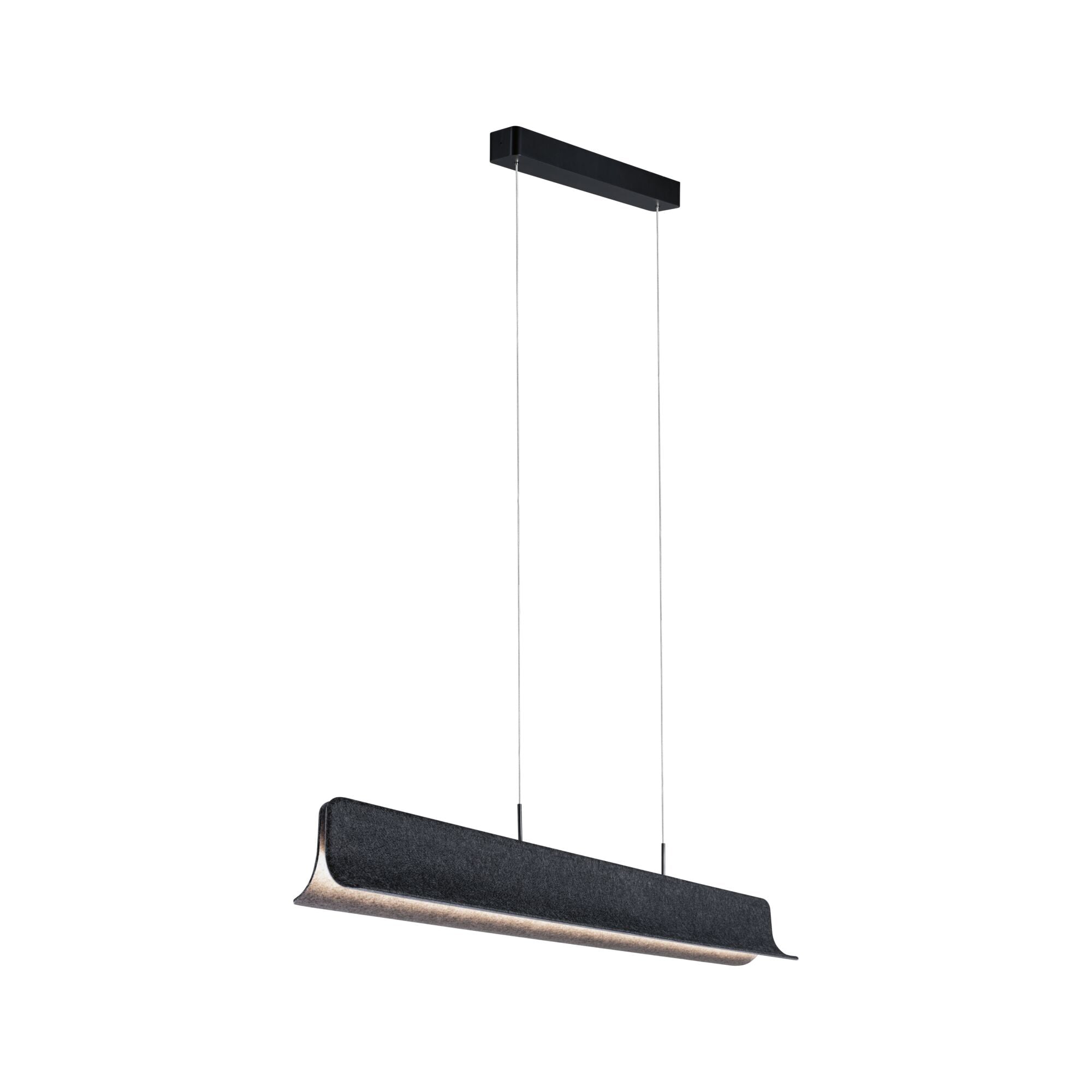 Paulmann PAULMANN LED-Pendelleuchte 2LEDs 2700K Noyan 799.82 2000lm Konverter anthrazit sym IP20