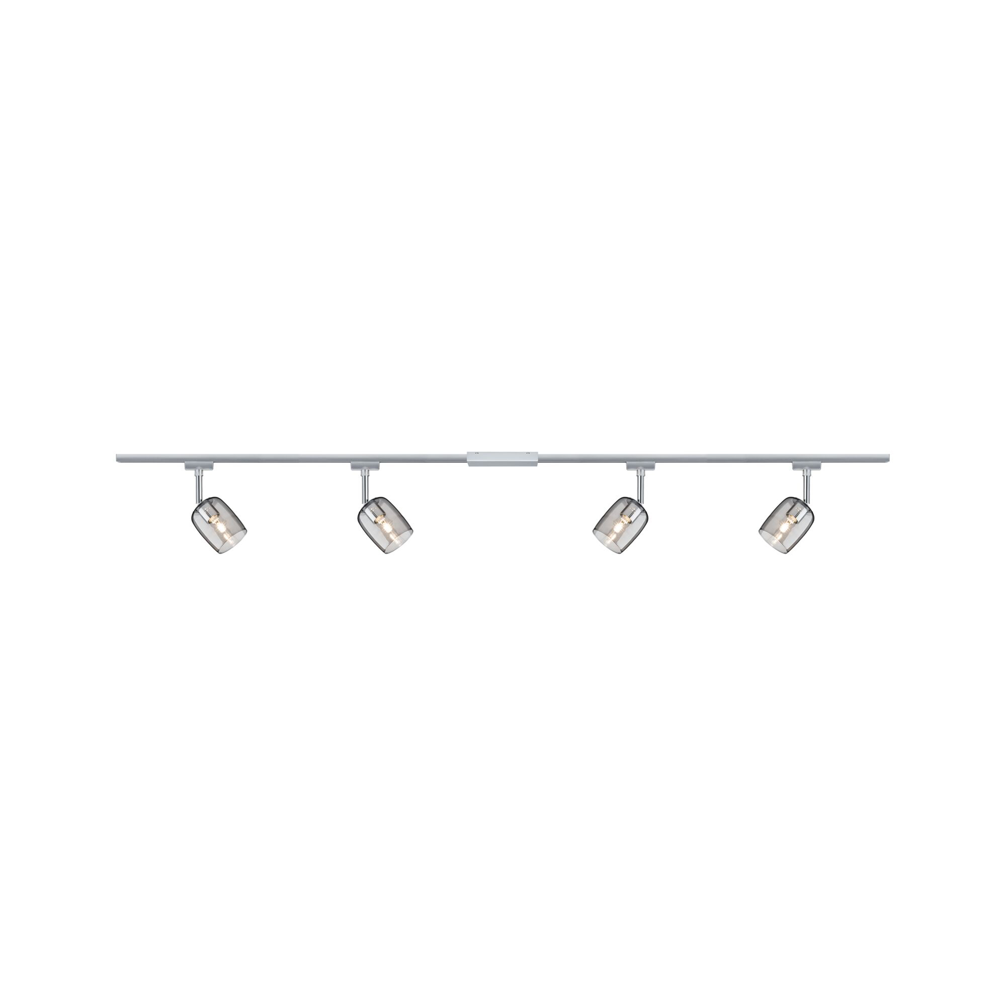 Paulmann PAULMANN Schienenstrahler 4x10W HV chr URail Blossom 968.99 G9 chr Aluminium IP20