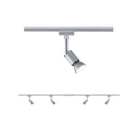 PAULMANN LED-Schienenstrahler 4x10W chr URail Set Pure 968.96 4LEDs GU10 chr matt
