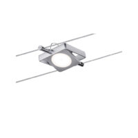 PAULMANN LED-Anbaustrahler 4W 1LED chr Mac 940.89 2700K weiß 200lm chr matt Kunststoff