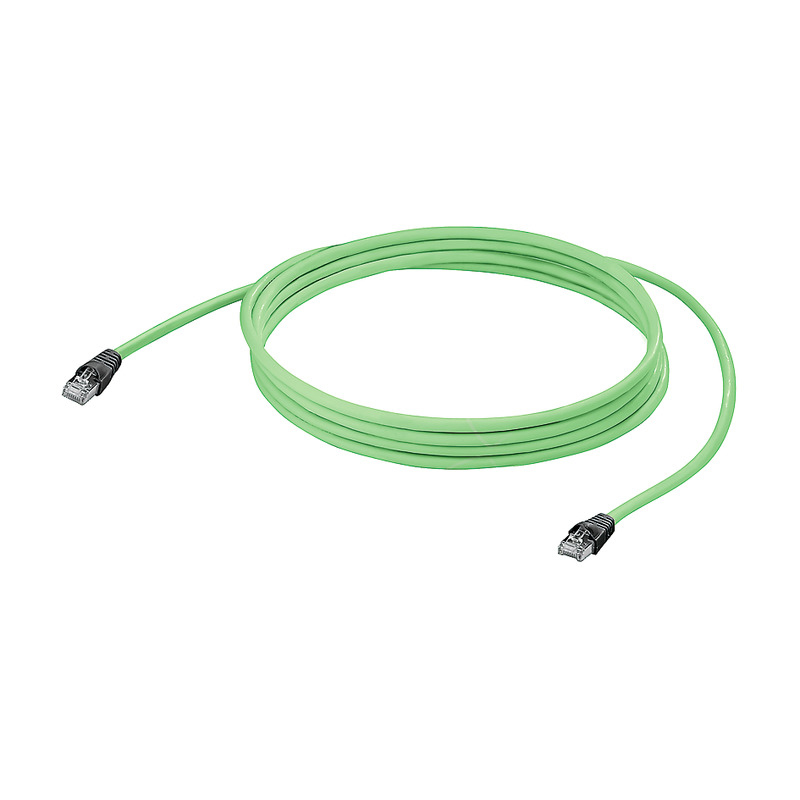 Weidmüller WEIDMÜLLER Patchkabel Cat5 2m gn SF/UTP IE-C5DS4VG0020A60A60-E RJ45 AWG22 1:1