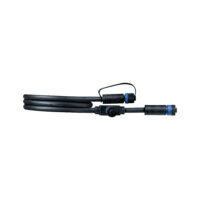 PAULMANN Verbindungskabel schwarz 2x1,5qmm Plug+Shine 942.73 1000mm