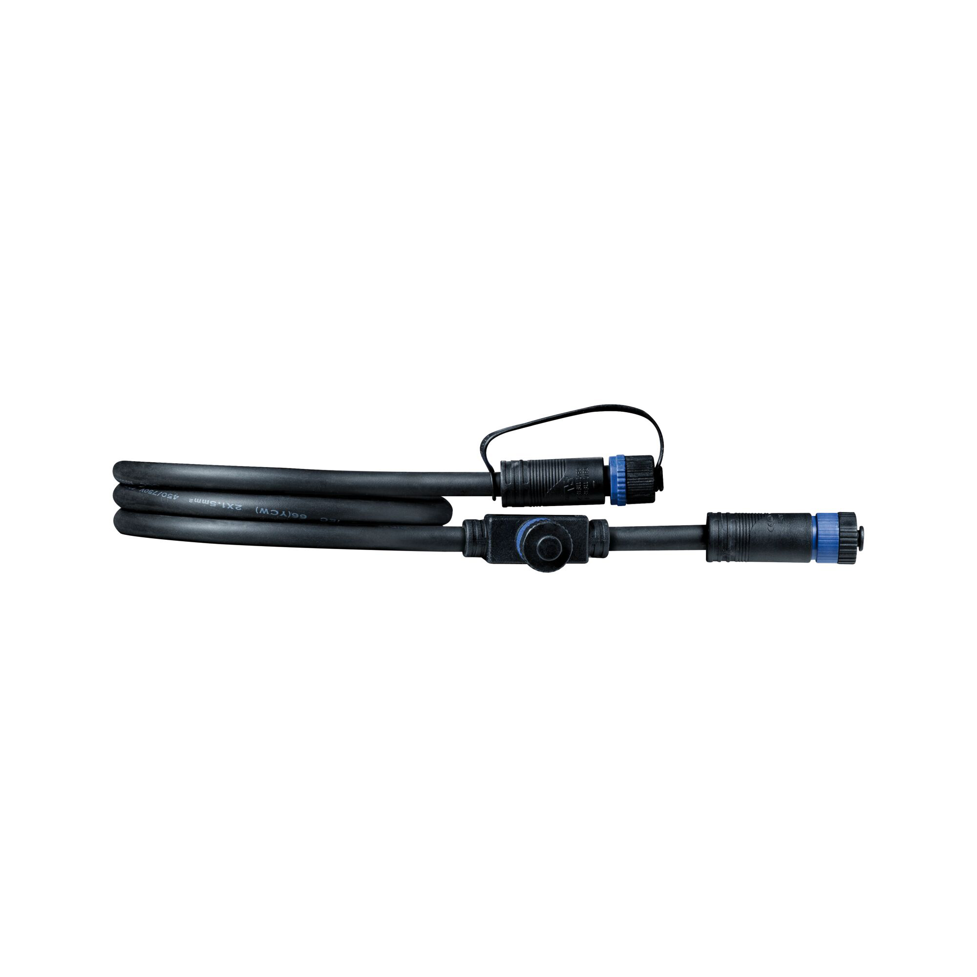 Paulmann PAULMANN Verbindungskabel schwarz 2x1,5qmm Plug+Shine 942.73 1000mm