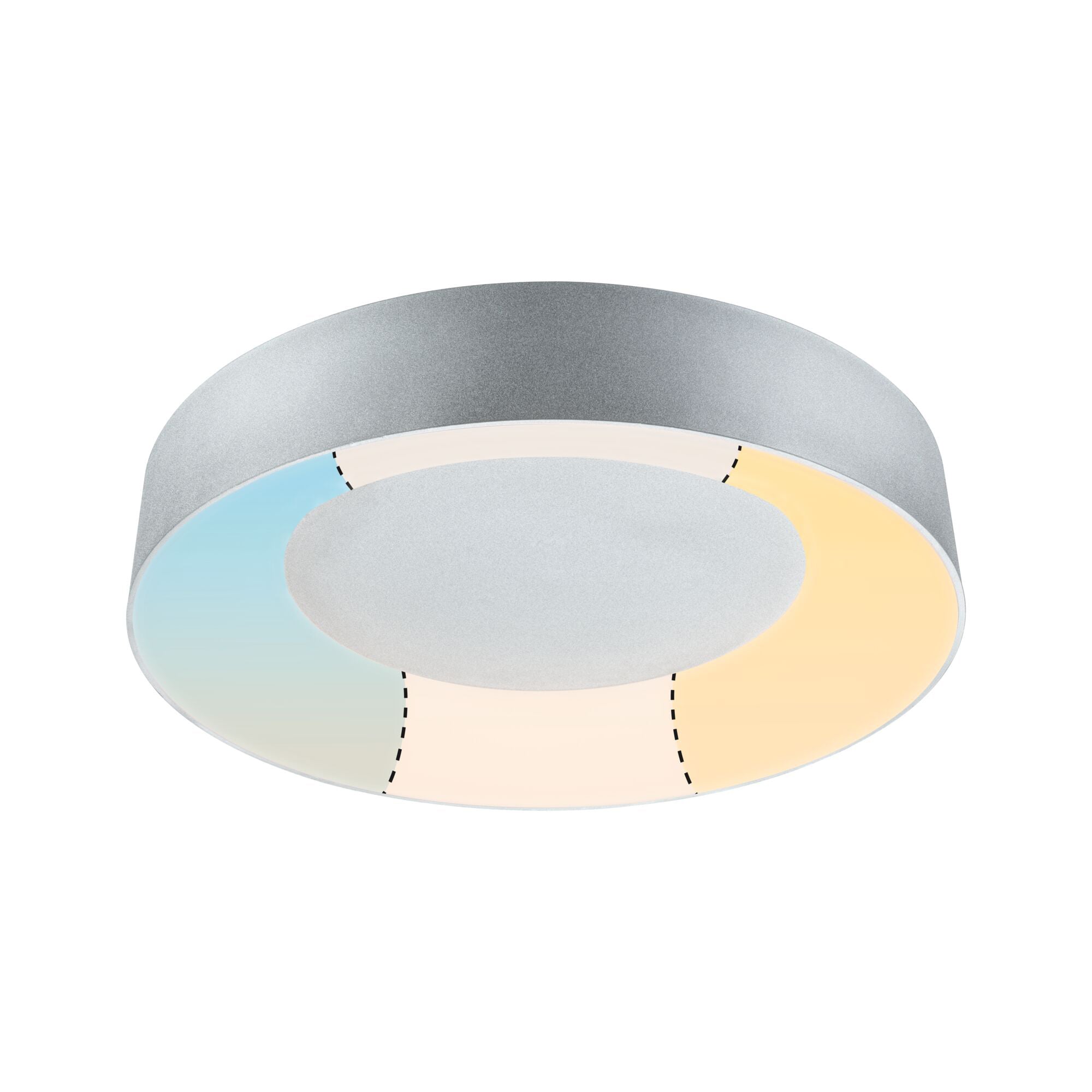 Paulmann PAULMANN LED-Deckenanbauleuchte 25W alu Casca 710.95 3000-6500K 2100lm