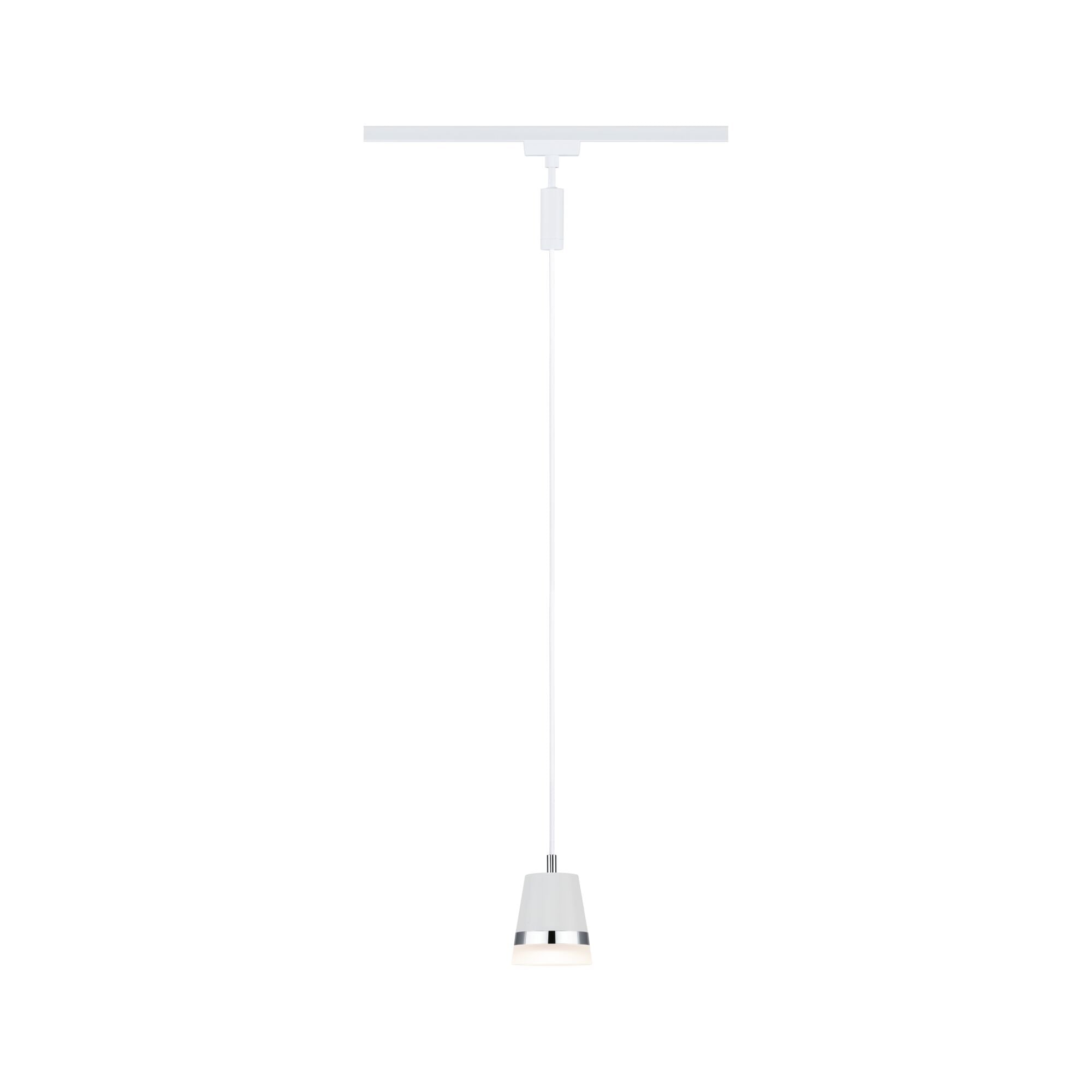 Paulmann PAULMANN LED-Pendelleuchte 1LED weiß GU10 Cone 956.29 sym IP20