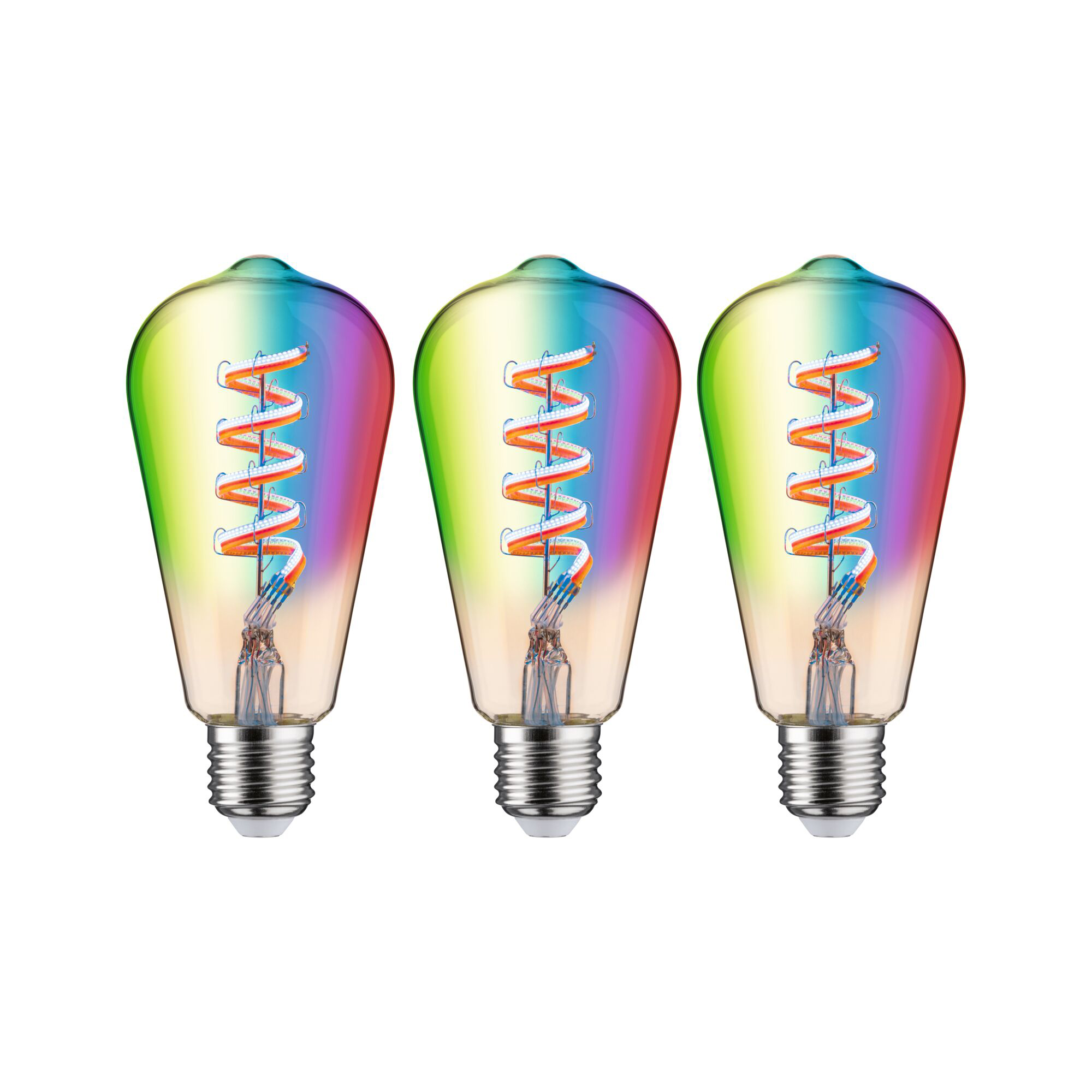 Paulmann PAULMANN LED-Lampe FM E27 ST64 6,3W rgbw 291.64 2200-6500K 470lm G kl dimmbar 360°