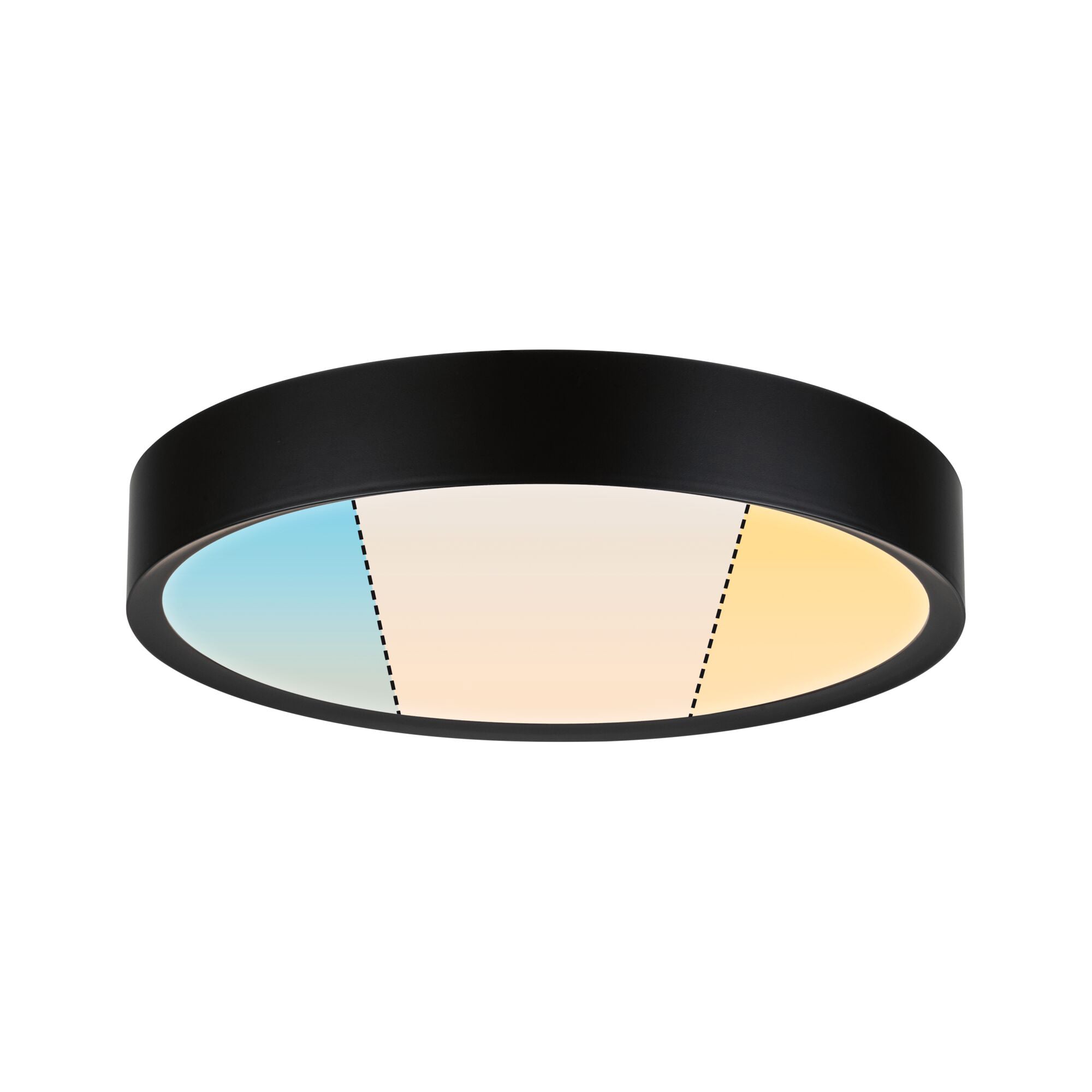 Paulmann PAULMANN LED-Anbauleuchte 24W 3000-6500K Tega 710.86 1200lm schwarz
