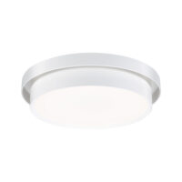 PAULMANN LED-Deckenanbauleuchte 13,5W weiß Malik 967.79 2700K 850lm