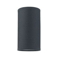 PAULMANN Schirm anthrazit sym direkt Stoff Valerio 956.09 Ø100x180mm