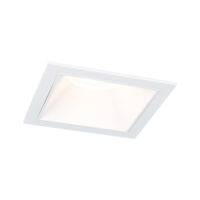 PAULMANN LED-Einbaustrahler 6W 1LED weiß 931.28 2700K weiß 470lm weiß matt RF:matt Aluminium