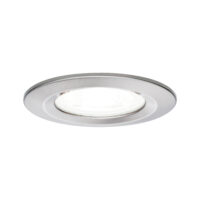 PAULMANN LED-Einbaustrahler 6,5W 1LED weiß Nova 929.81 Edelstahl 4000K 450lm GU10 Edelstahl