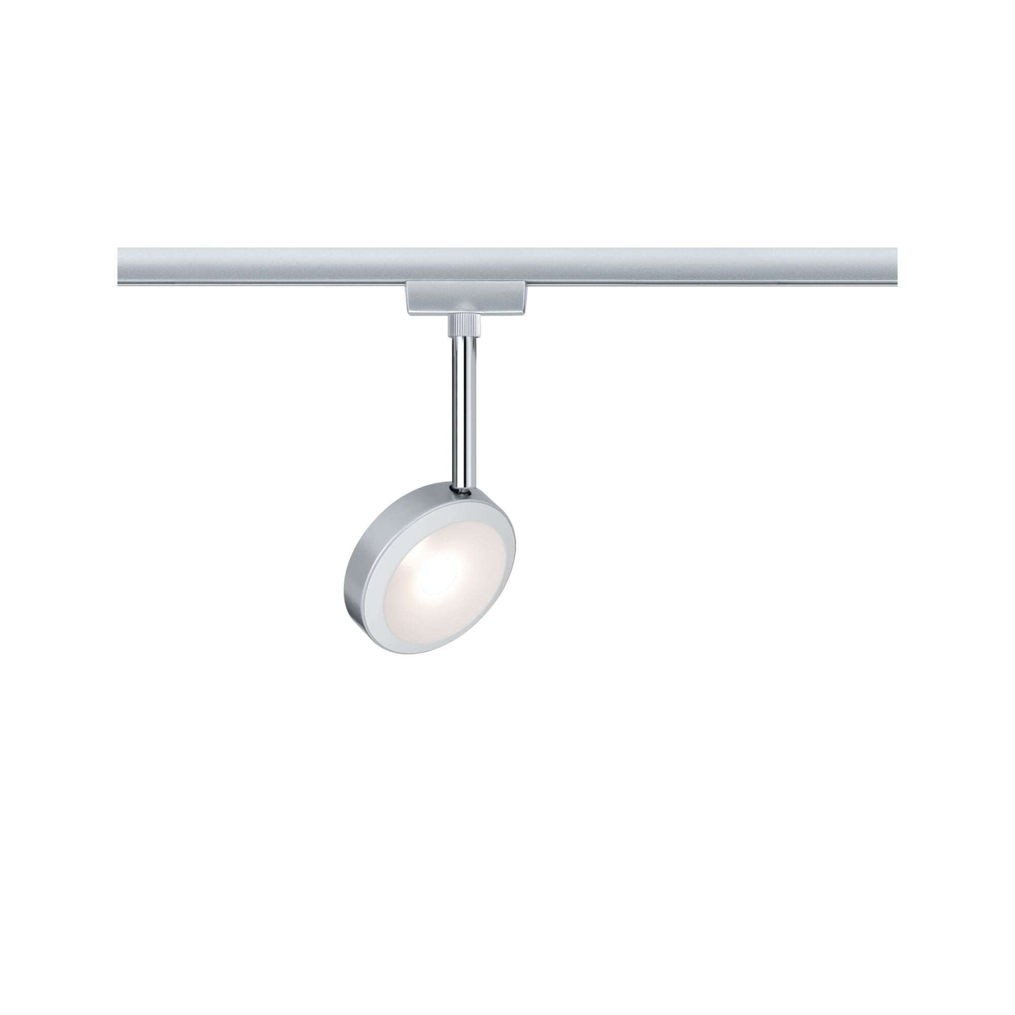 Paulmann PAULMANN LED-Schienenstrahler 5W 1LED weiß Discus 968.91 chr 2700K 430lm chr matt