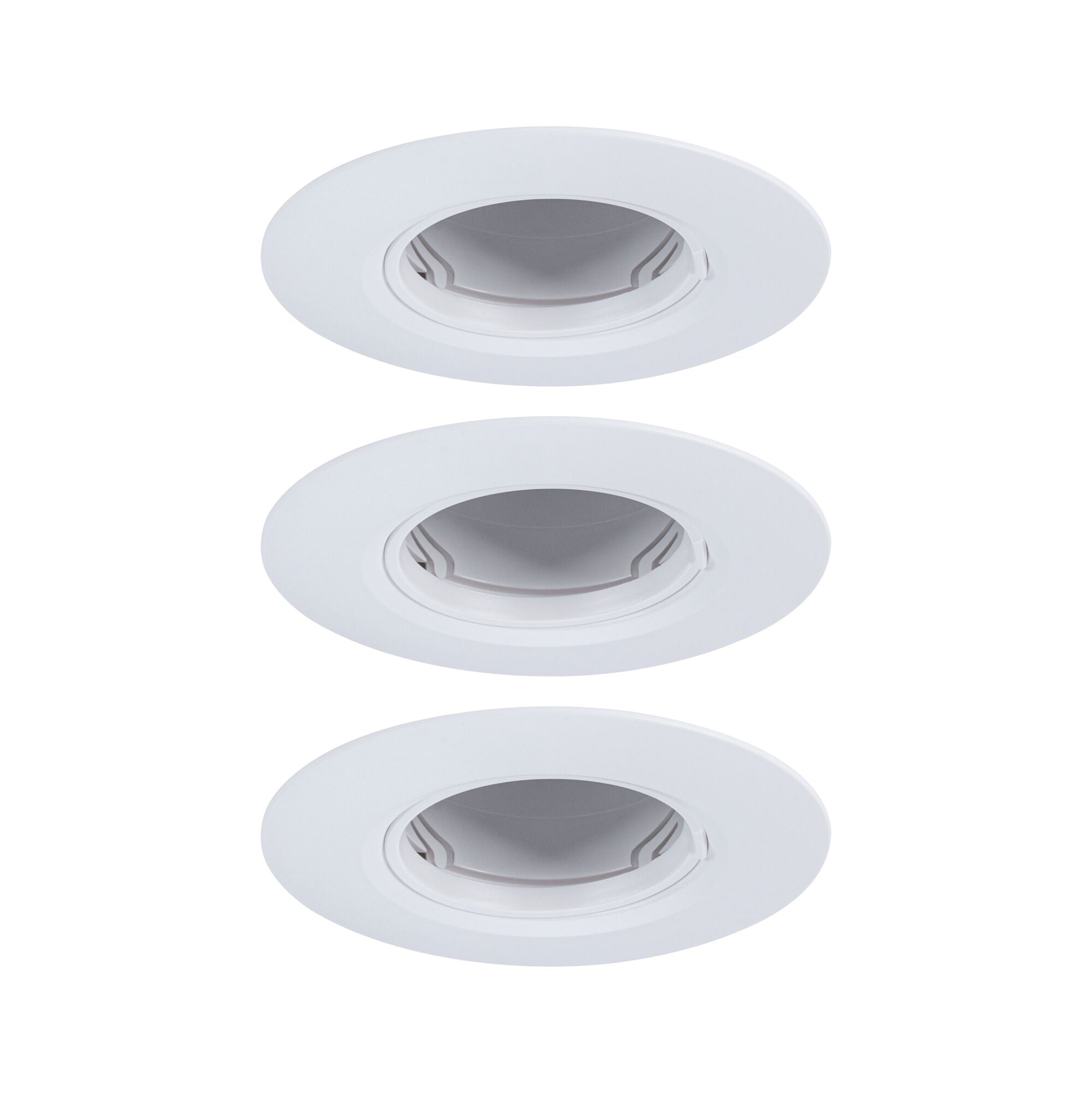 Paulmann PAULMANN LED-Einbaustrahler 3x10W 3LEDs 921.12 weiß GU10 weiß matt Kunststoff IP23