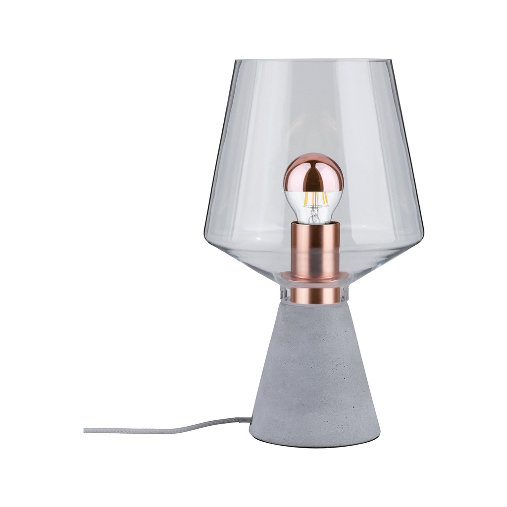 Paulmann PAULMANN Wohnraumleuchte 20W HV E27 grau Yorik 796.65 mit Schalt