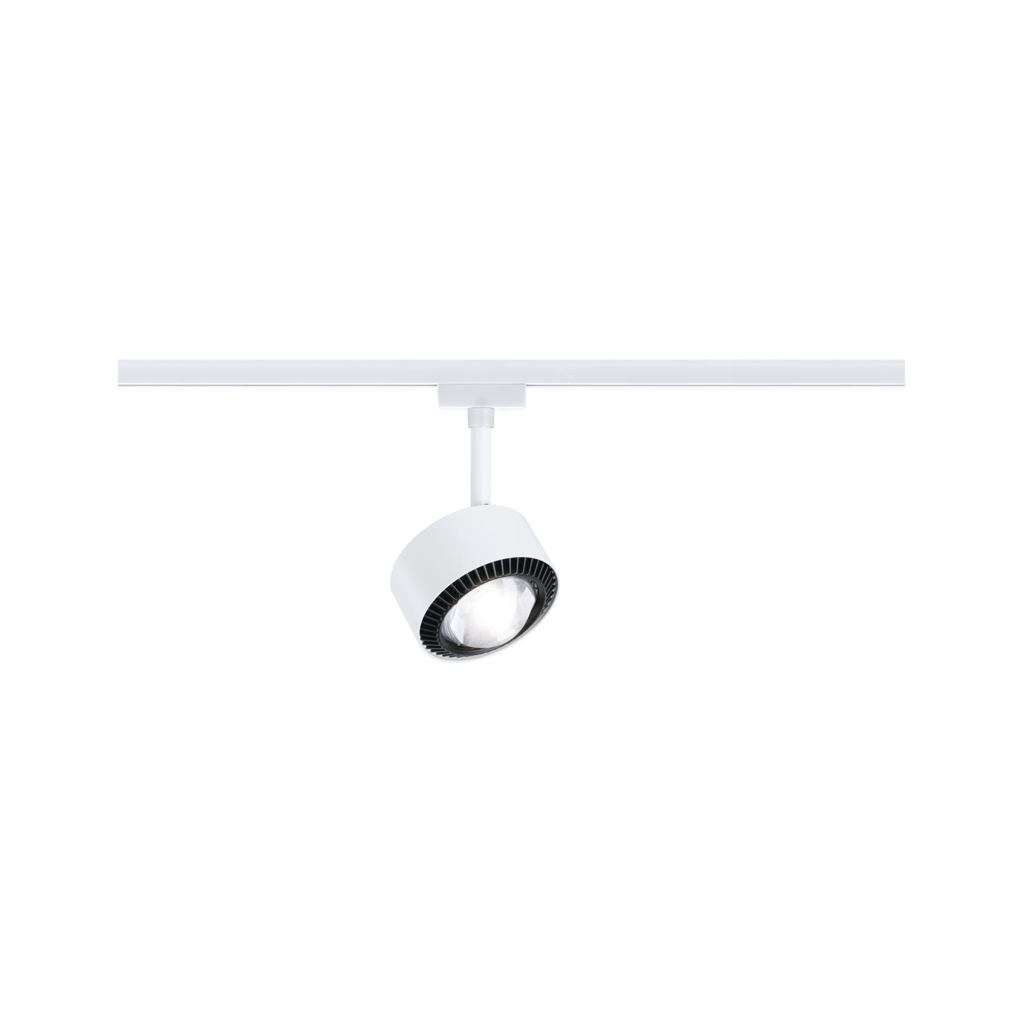Paulmann PAULMANN LED-Schienenstrahler 8W 1LED schwarz Aldan 948.98 4000K weiß 470lm schwarz matt Aluminium